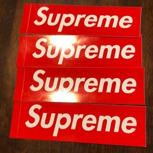 Supreme stickers